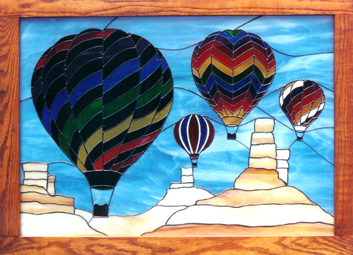 Dessert Balloons Window